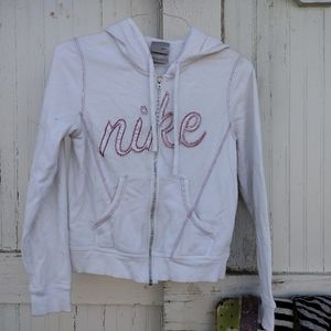 Women's or girls white Nike jacket